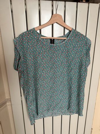 Haut à motifs vintage M