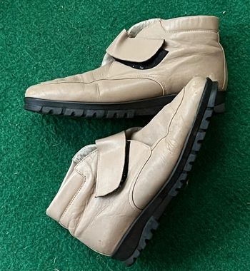 bottines beige