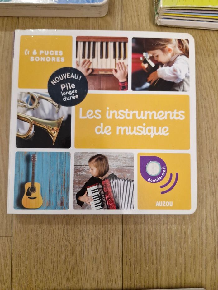 Lot de 4 livres sonores +1 offert pour bébé 12/36 mois : - photo numéro 2