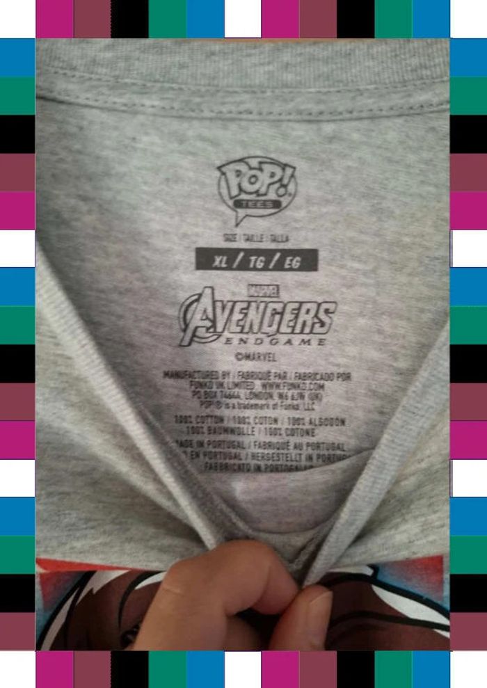 Tee-shirt avengers - photo numéro 3