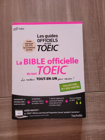 Livre La bible officielle du Toeic