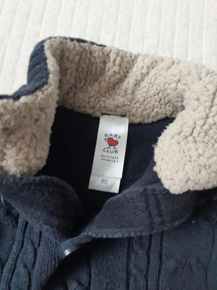 Tenue hivet pull et pantalon Baby club 80 cm - photo numéro 4