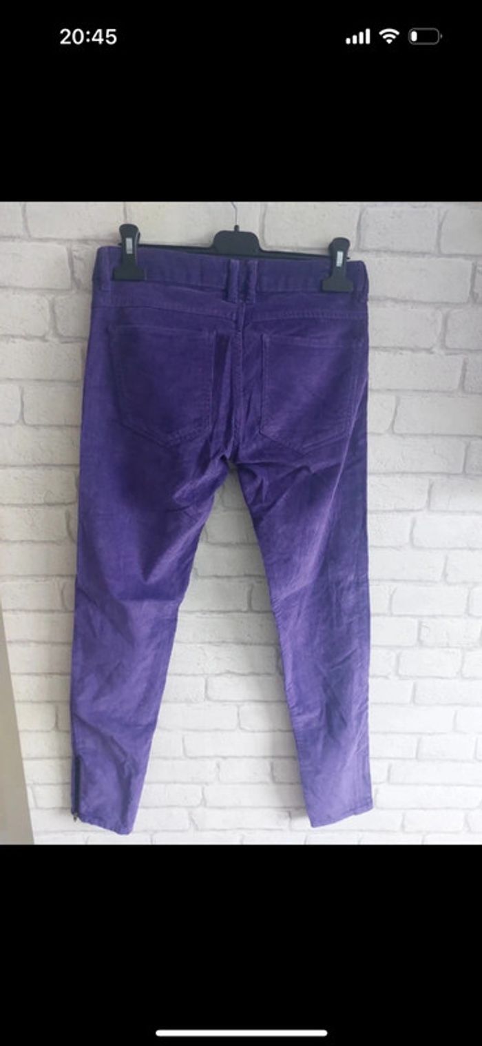 Pantalon velours Sandro taille 34 - photo numéro 2