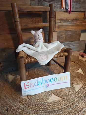 Doudou âne rose régliss Kaloo tbe