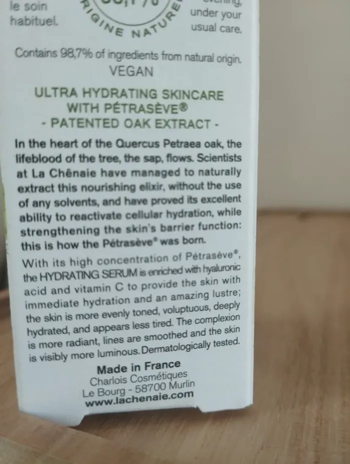 Soin ultra hydratant a la petraseve - photo numéro 4