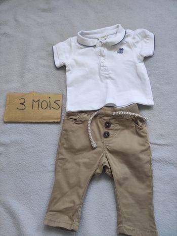 Ensemble bébé garçon 3 mois tape a l oeil