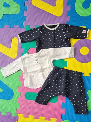 Ensemble Petit Bateau 1m