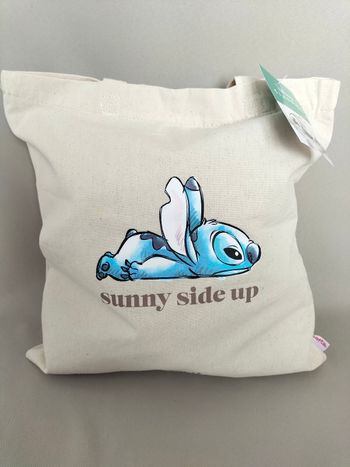 🤍 Tote bag beige Stitch couché - Disney - Neuf 🤍