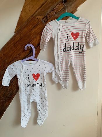 2 pyjamas 6 mois / Peninsula Baby