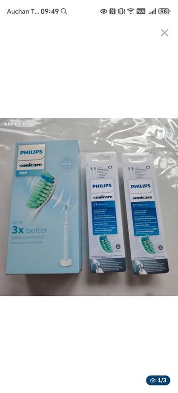 Brosse à dent électrique Philips sonicare