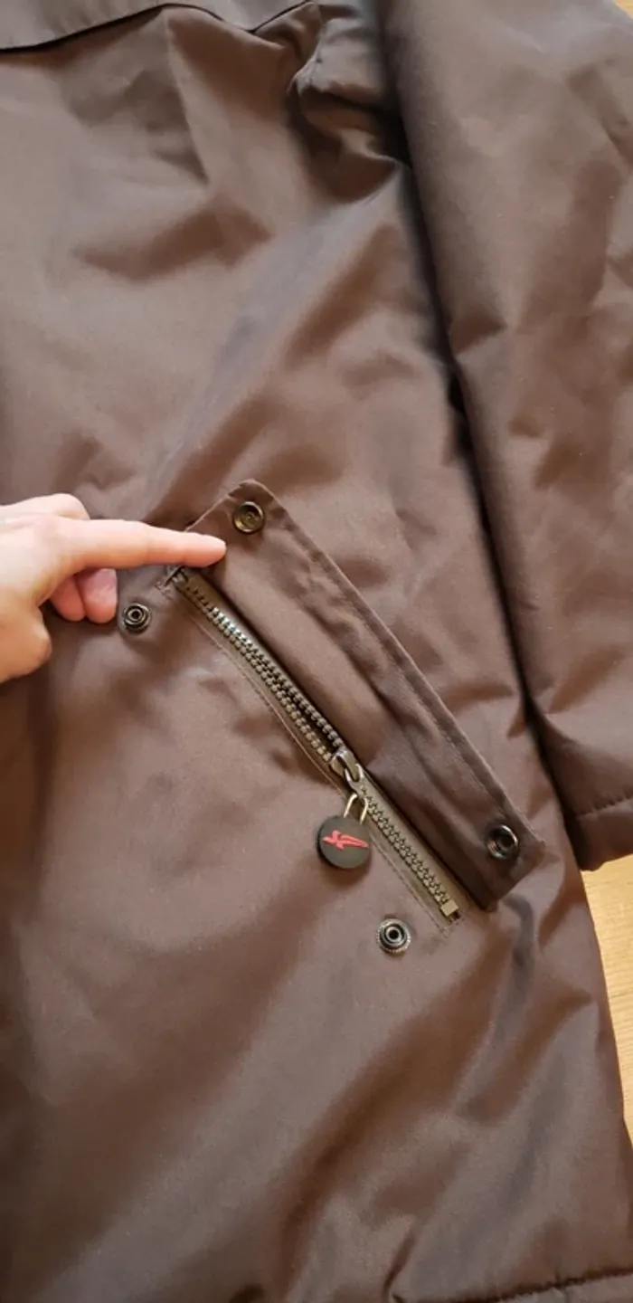 Parka marron - photo numéro 5