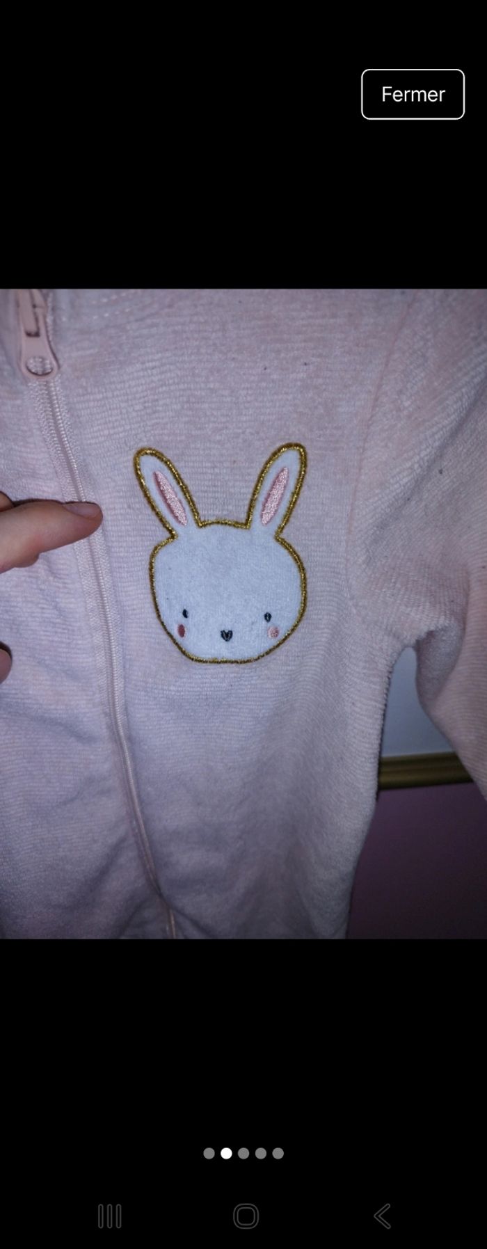 Pyjama grenouillère zip - photo numéro 2