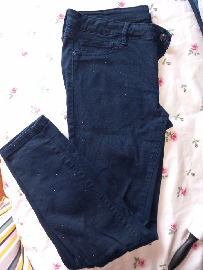 Mango jeans paillette taille 42