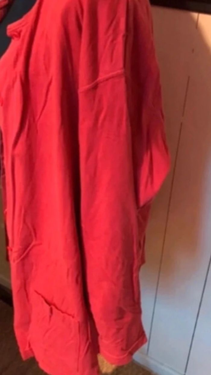 Gilet rouge, camaïeu, taille 38/40 - photo numéro 4
