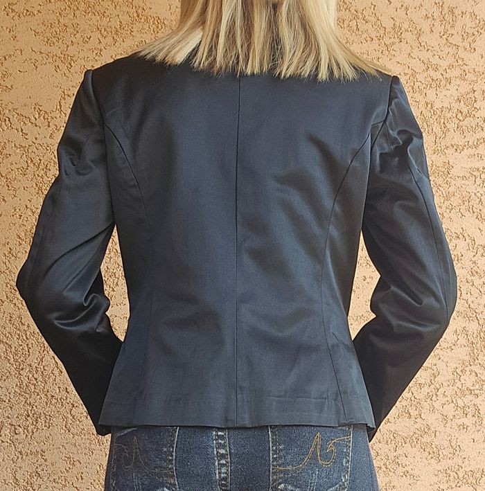 📌 Veste /Blazer Noire Satinée – Fashion Elle - photo numéro 8