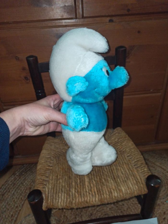 peluche Peyo 1981 Schtroumpf vintage tbe - photo numéro 6