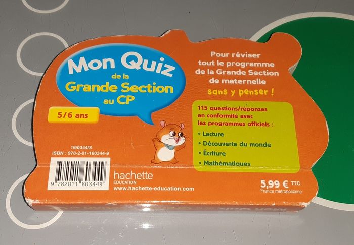 Mon quiz de la grande section au CP - photo numéro 2