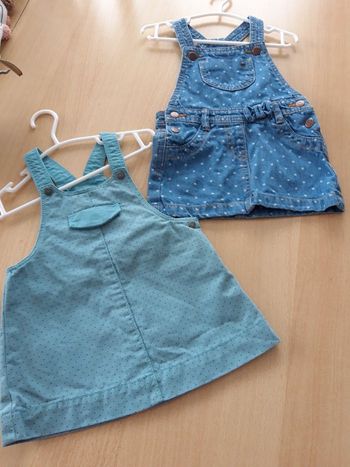 Lots de 5 robes salopette