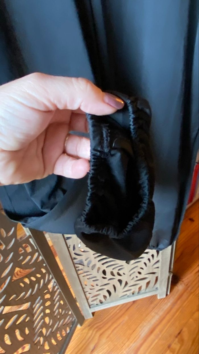 Pantalon noir fluide avec ouverture sur les côtés – Taille XXL - photo numéro 4
