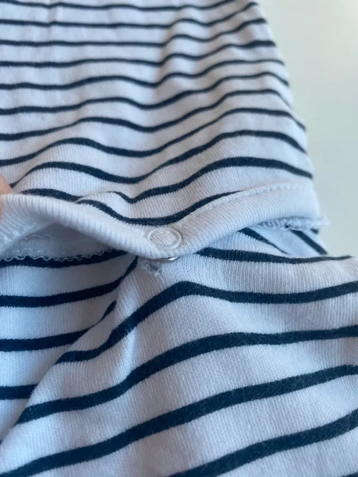 Lot 3 pyjamas velours et coton 1 pièce - photo numéro 14