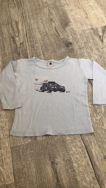 T-shirt ML - Petit Bateau - 4 ans