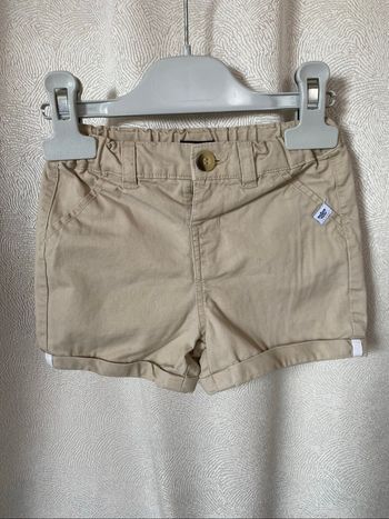 Short beige bateau 12 mois kiabi