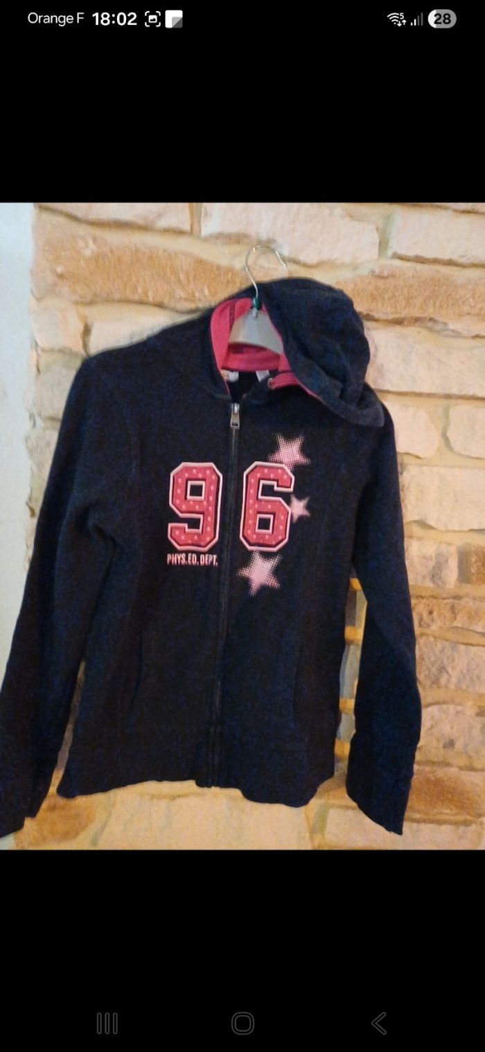 Sweat fille taille 12 ans