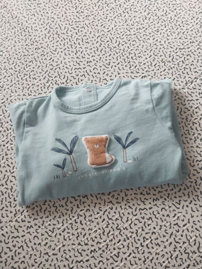 Pyjama dors-bien bébé Kiabi – Collection récente – Taille 6 mois - photo numéro 6
