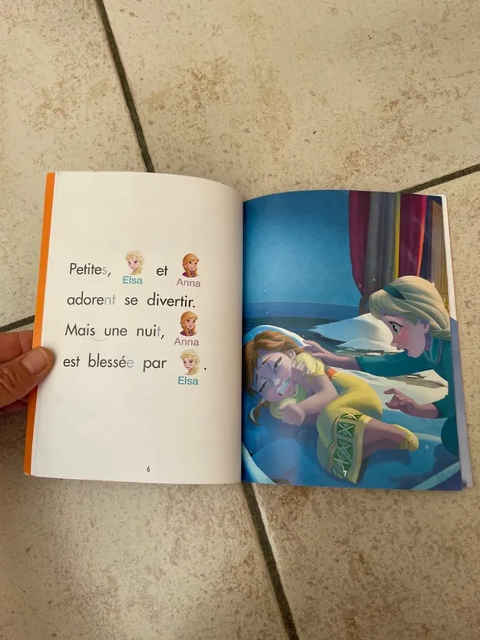 Livre Reine des Neiges J'apprends à lire (CP) - photo numéro 3