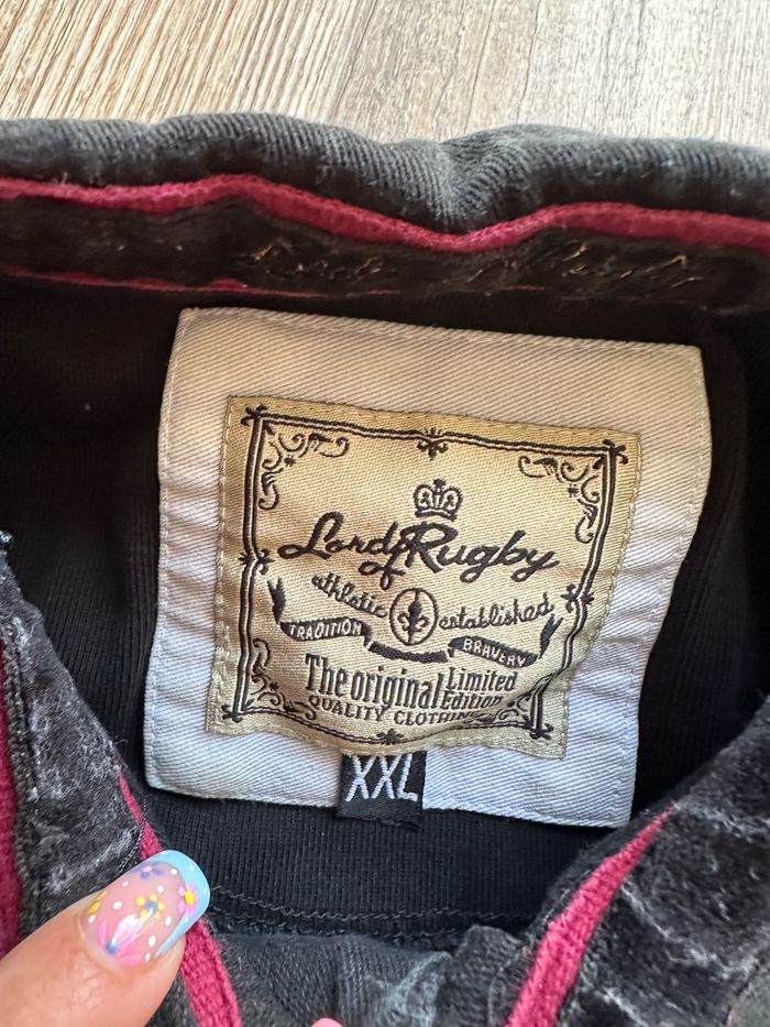 - Polo ML Lord of rugby  [N] - Taille XXL - Bon état, tache - photo numéro 2