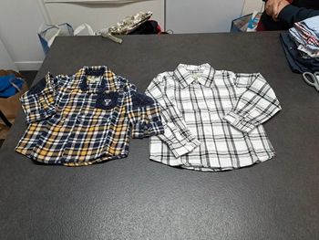 Lot de 2 chemises
