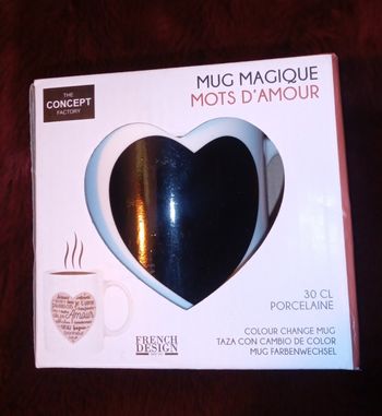 Tasse magique thermoreactive