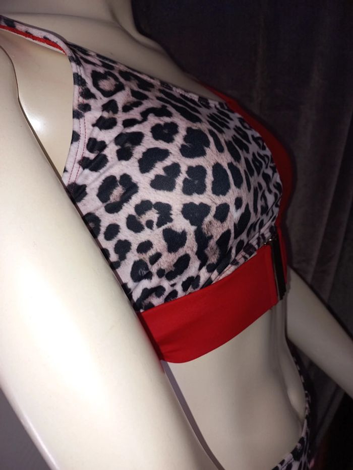 Maillot de bain 2 pièces neuf Taille S bicolore - photo numéro 5