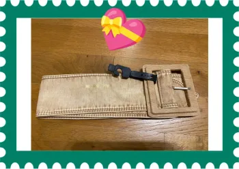 Ceinture aspect simili 110 cm neuve