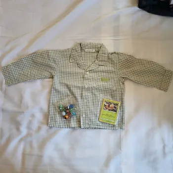 Chemise 18 mois + Cartes Pokémon + Billes