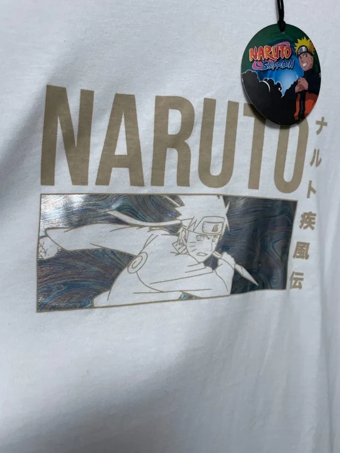 T-shirt Naruto neuf avec étiquette taille S - photo numéro 3