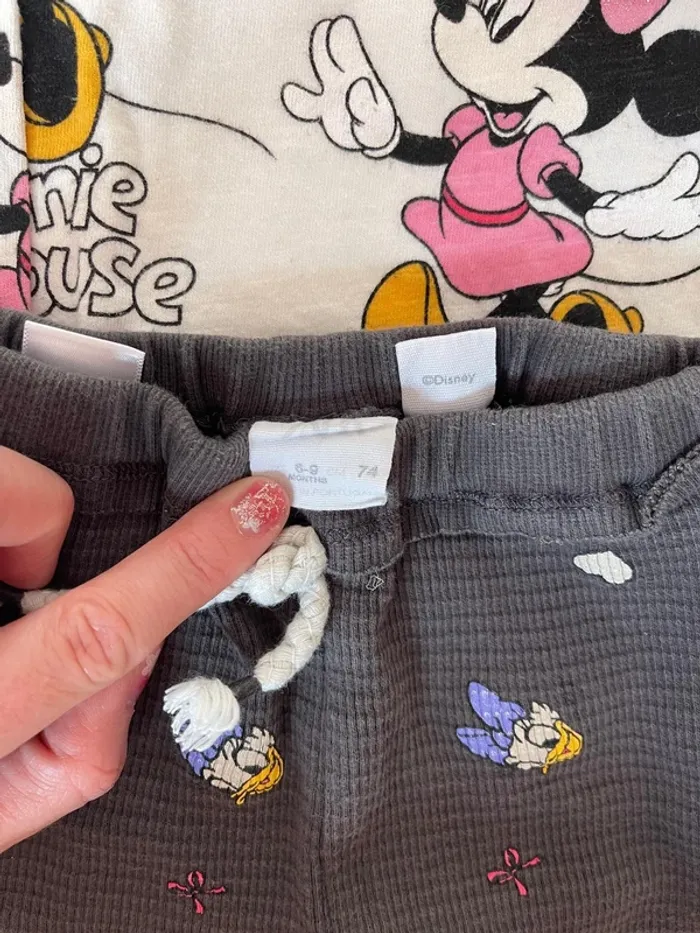 Ensemble bébé fille Zara – Taille 9 mois – Motif Disney - photo numéro 3