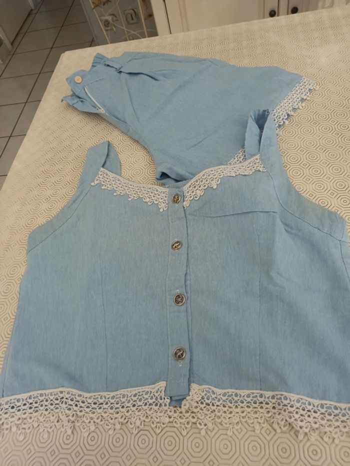 Ensemble short + bustier T 36/38 - photo numéro 6