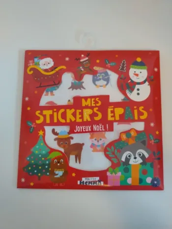 Mes stickers épais Noël
