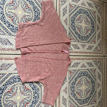 Gilet demi manche  sans boutons