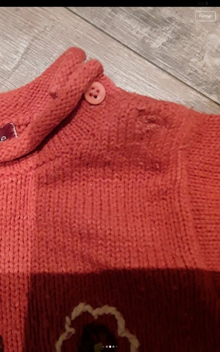 Pull corail - photo numéro 4