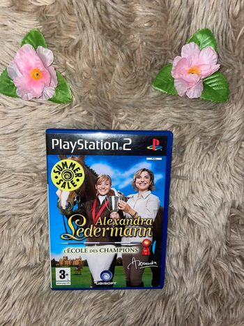 Jeu PS2 Alexandra ledermann l’école des champions
