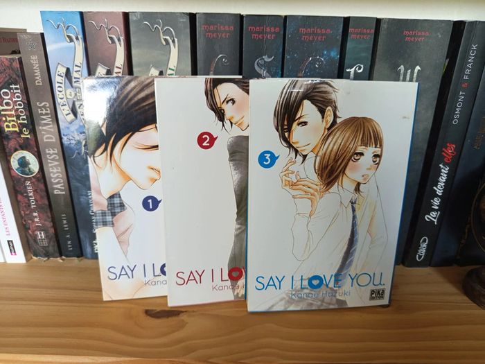 Lot manga 3 tomes Say I Love You