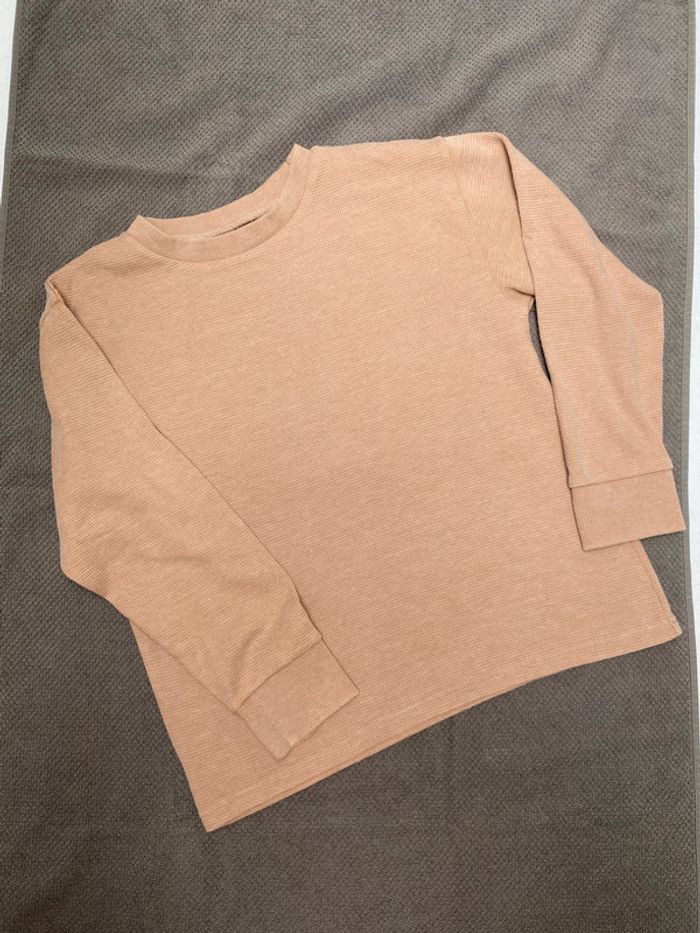 Pull été taille S marron clair