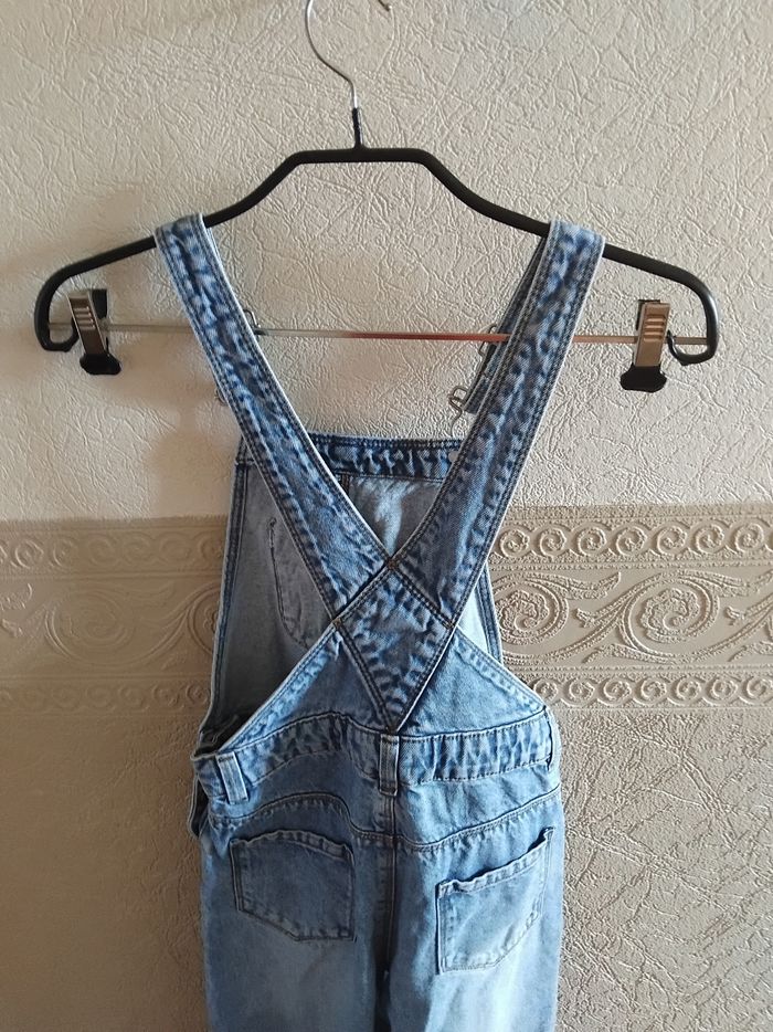 Salopette en jean 10 ans - photo numéro 4