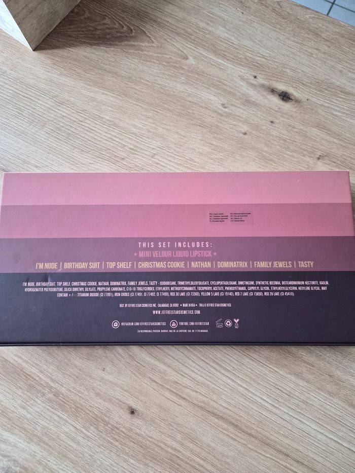 Coffret levres Jeffree Star - photo numéro 4