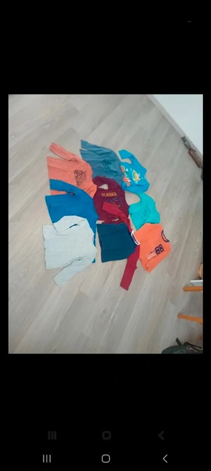 Tee shirt manches longues 5 ans