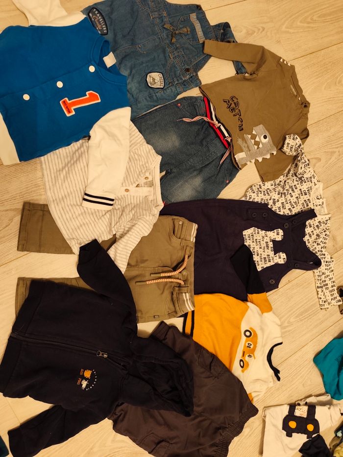 Lot vêtements hiver 12 mois - photo numéro 2