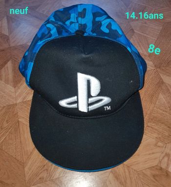 Casquette playstation 14 16ans