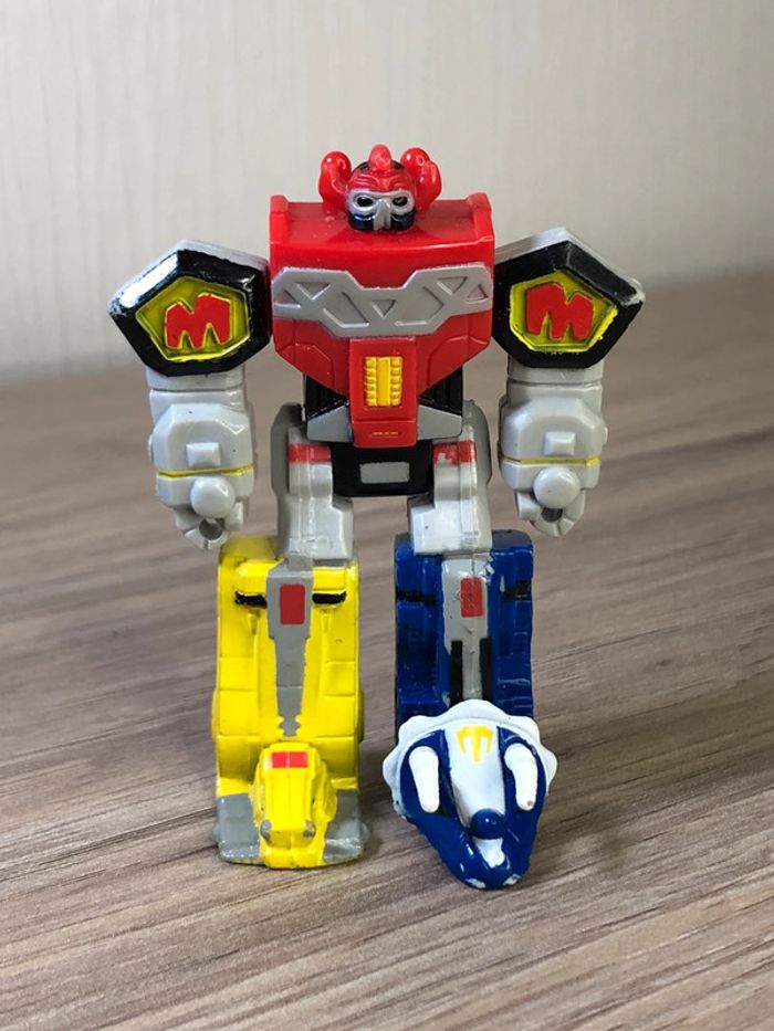 Power rangers micro machine robot figurine Megazord bandai mighty morphin